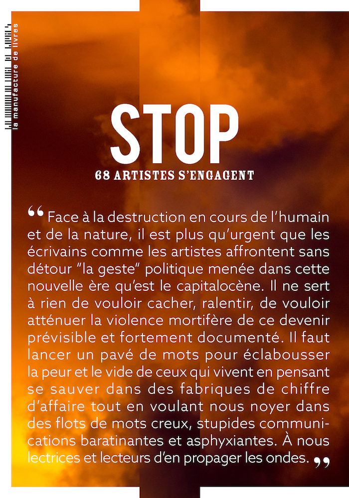 STOP - 68 artistes s'engagent