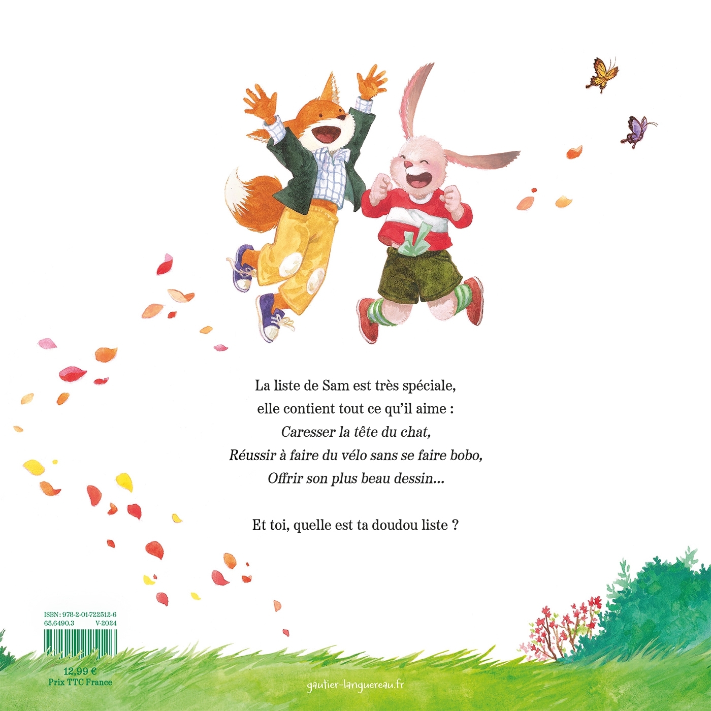 La Doudou liste - Antoine Guilloppé - GAUTIER LANGU.