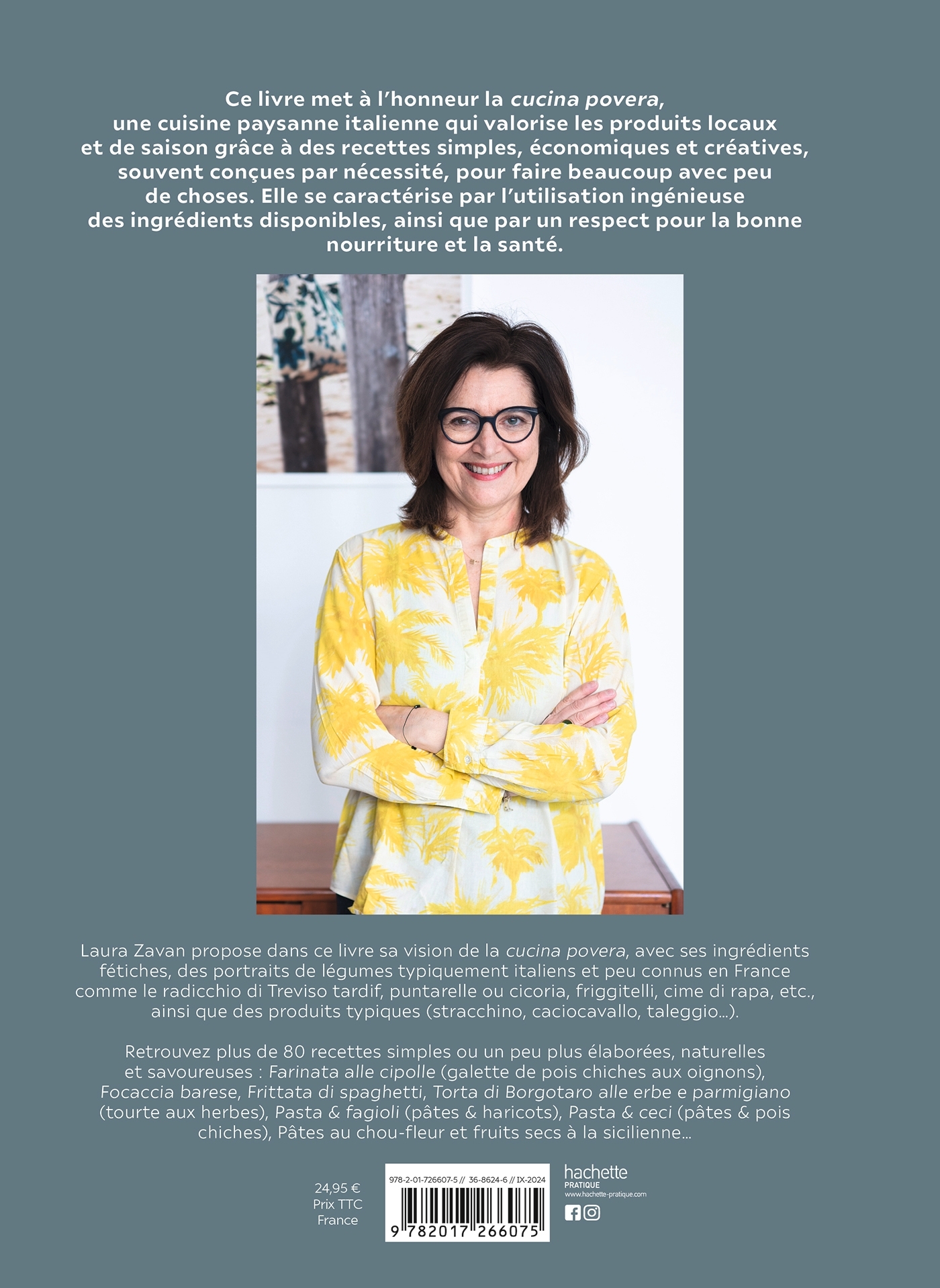 La cucina povera - Laura Zavan, Valérie Lhomme - HACHETTE PRAT