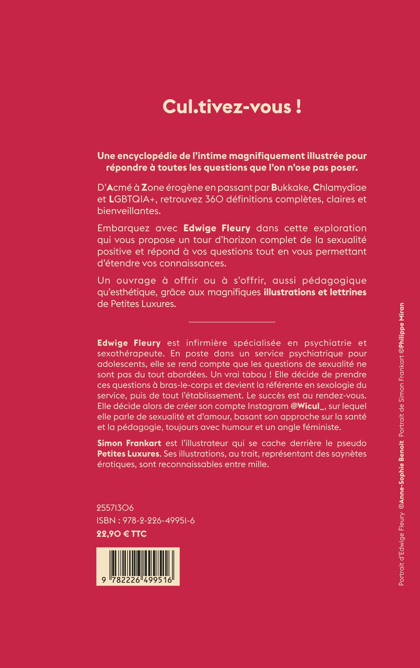 Cul.tivez-vous -  Wicul, Edwige Fleury,  Petites Luxures, Simon Franquart - ALBIN MICHEL