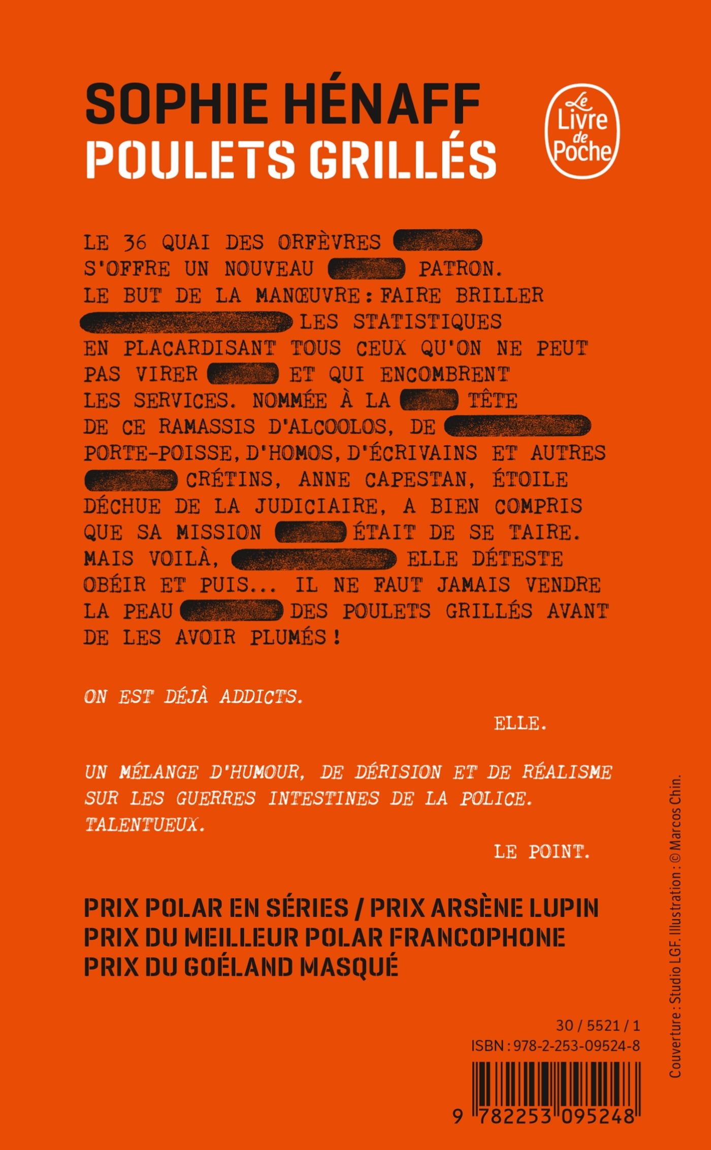 Poulets grillés - Sophie Hénaff - LGF