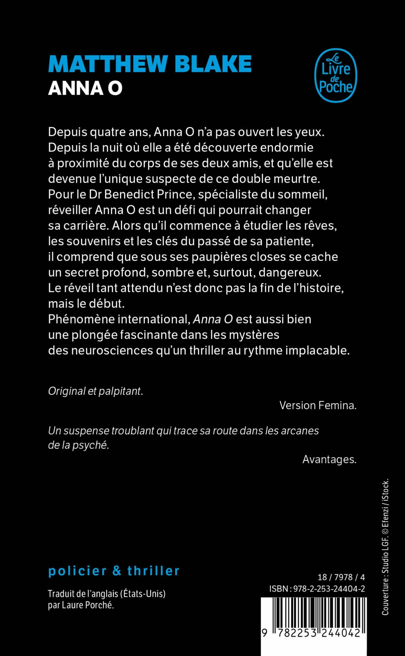 Anna O - Matthew Blake - LGF