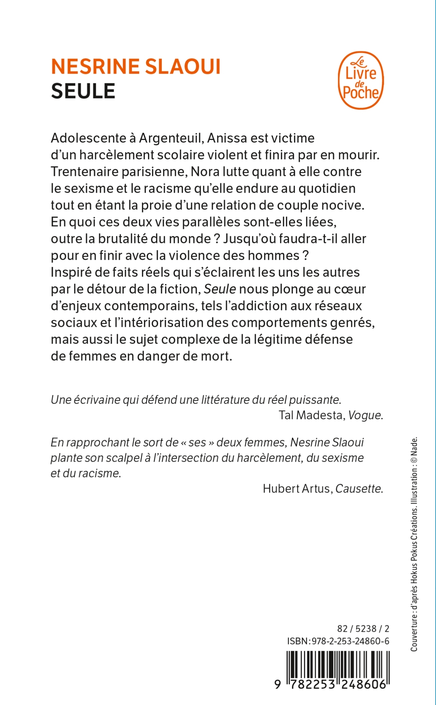 Seule - Nesrine Slaoui - LGF