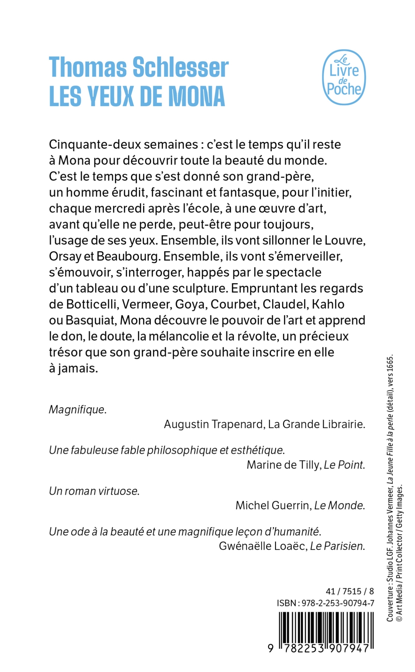 Les Yeux de Mona - Thomas Schlesser - LGF