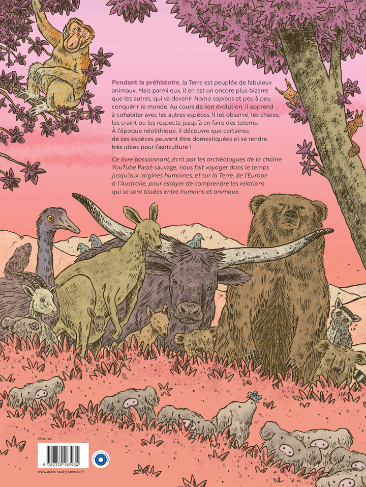 Des animaux plein la tête - Lucas Pacotte, Clothilde Chamussy - ACTES SUD