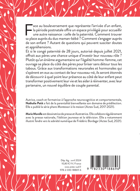 Oser le congé paternité - Nathalie Petit - ACTES SUD