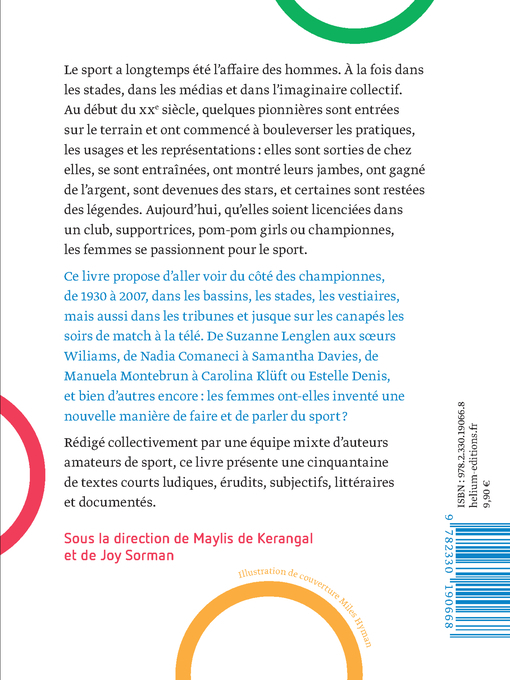 Femmes et Sport - Matthieu Rémy, Gwenaël David, Hélène GAUDY, Yamina Benahmed Daho, Gaëlle Bantegnie, Francois Begaudeau, Joy Sorman, Maylis DE KERANGAL, Stéphanie Vincent, Xavier Tresvaux, Antoine Deroualliere, Nathalie Burel, Aurélie Adler,  Collectif -