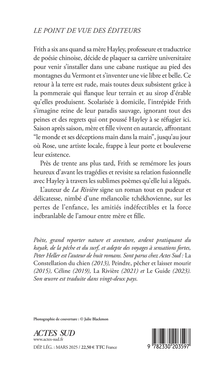 La Pommeraie - Peter Heller - ACTES SUD