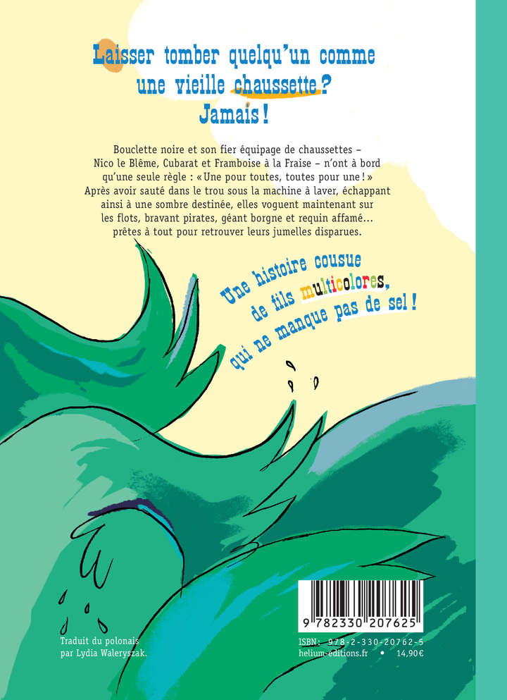 Les aventures de Bouclette noire et sa bande de chaussettes perdues - Justyna Bednarek - HELIUM