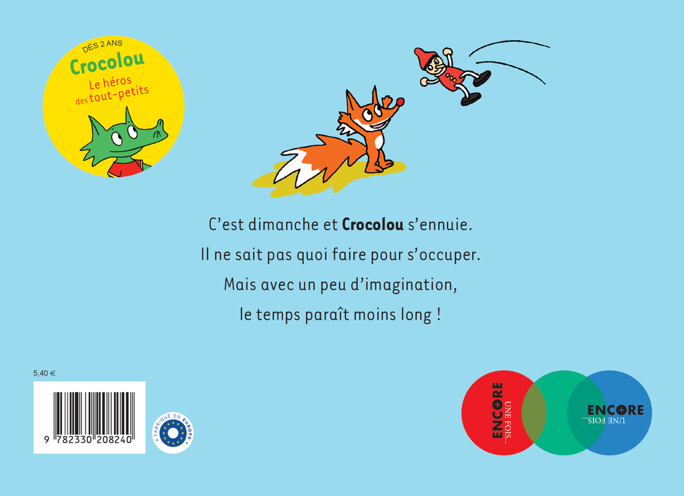 Crocolou s'ennuie - Ophélie Texier - ACTES SUD