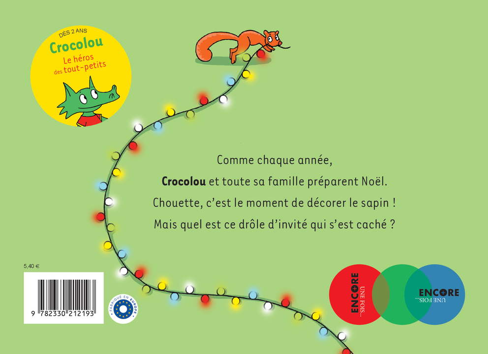 Crocolou, Mon beau sapin de Noël ! -  Texier Ophélie, Ophélie Texier - ACTES SUD