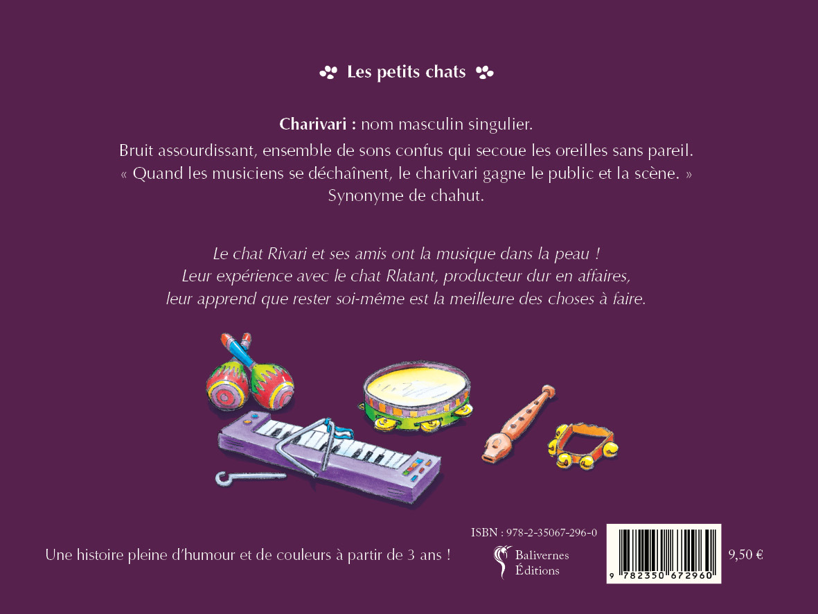 Le chat Rivari - Stéphanie Dunand-Pallaz - BALIVERNES