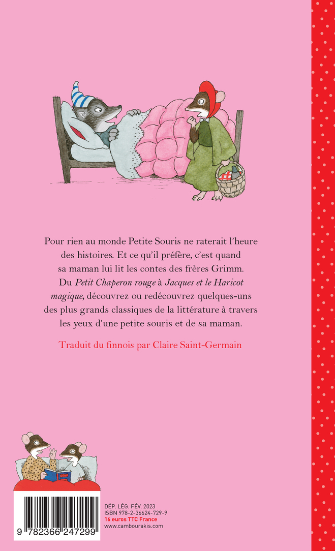 Les Contes de Petite Souris - Riikka Jäntti - CAMBOURAKIS