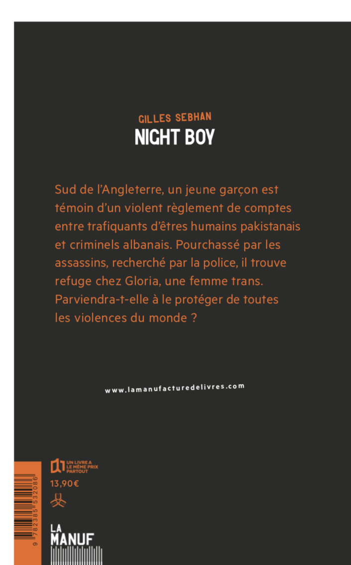 Night boy - Gilles SEBHAN - MANUFACTURE LIV