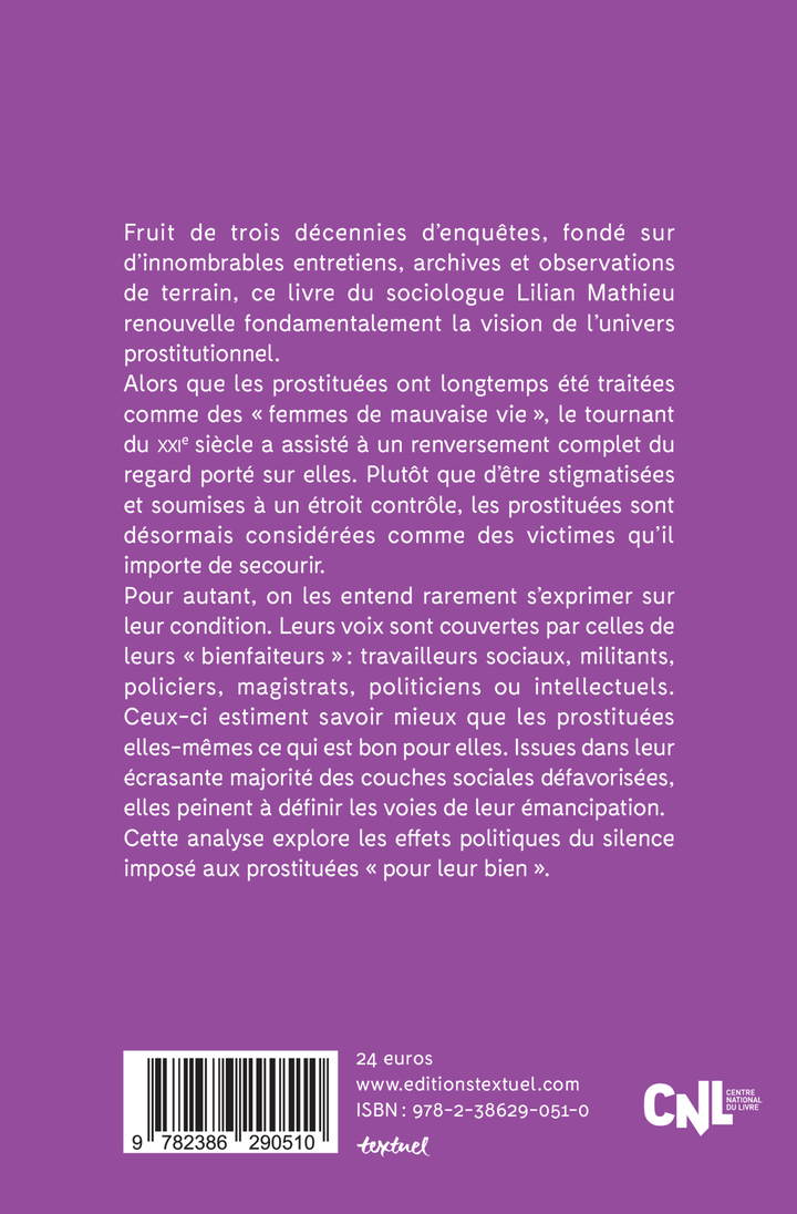 Les prostituées et leurs bienfaiteurs - Lilian Mathieu - TEXTUEL