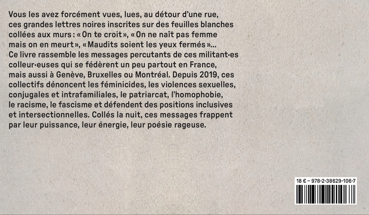 Sous les collages la rage -  Collectif - TEXTUEL