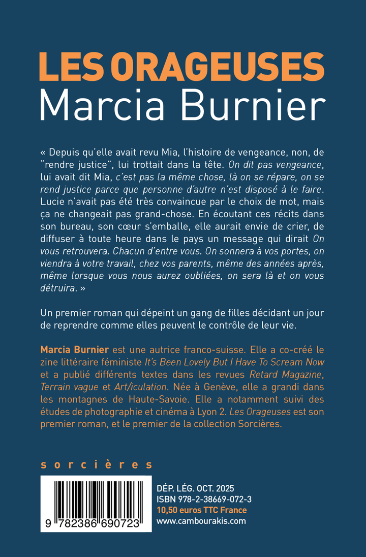 Les Orageuses (collector) - Marcia Burnier - CAMBOURAKIS