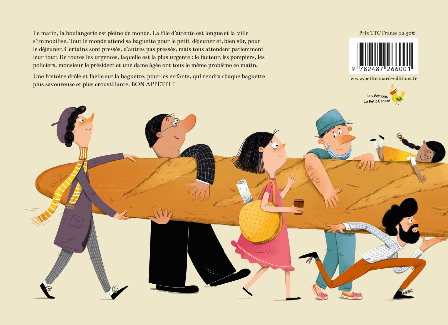 Une baguette - Nataliia Mospan - PETIT CANARD