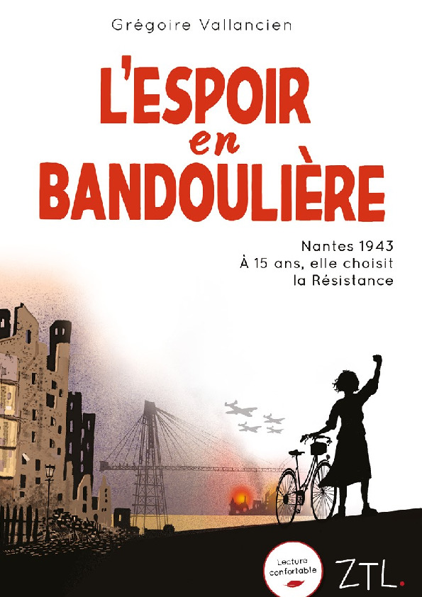 L'espoir en bandoulière - Grégoire Vallancien - EDITIONS ZTL