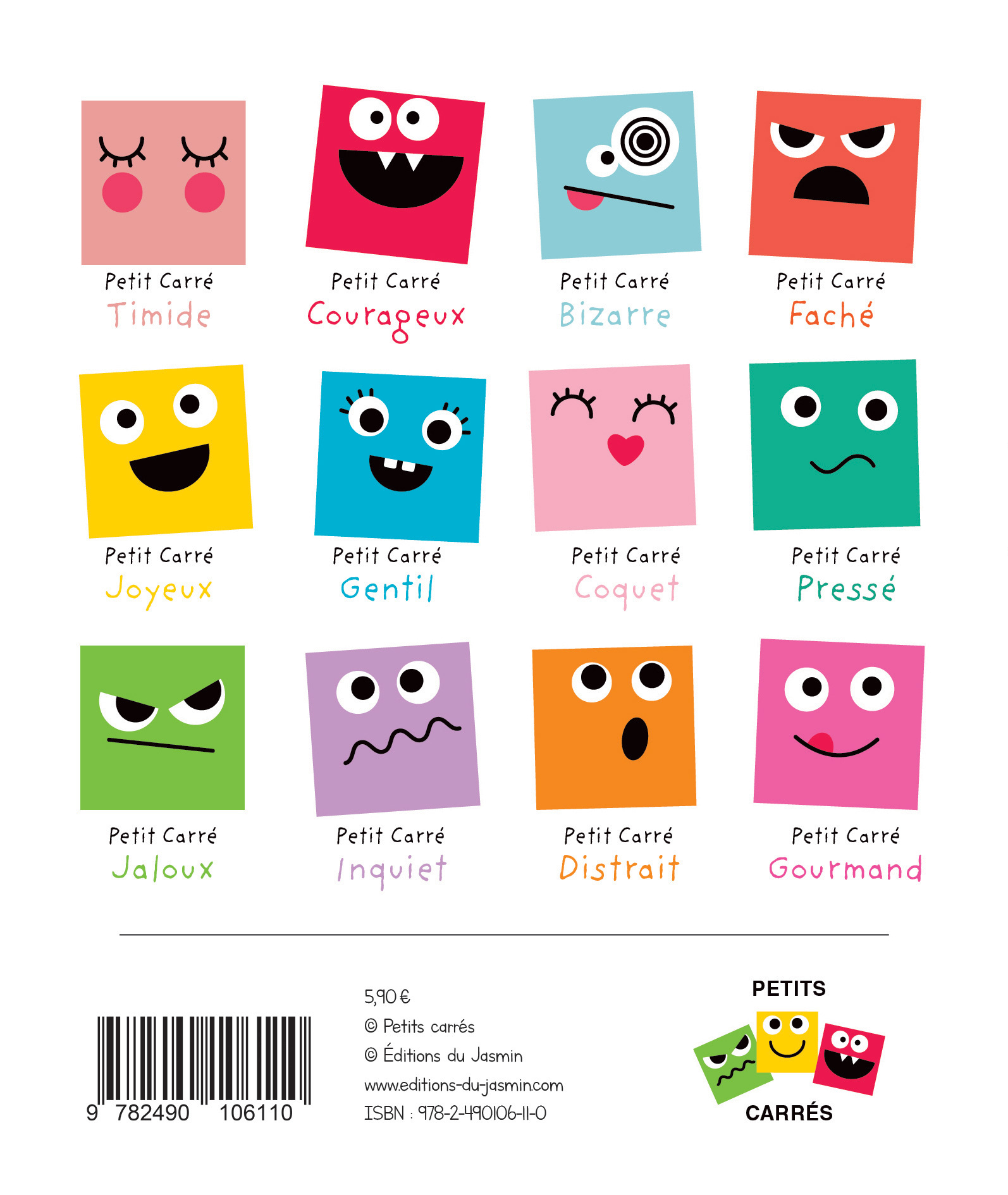 Petit carré pressé - Denitza Mineva - PETITS CARRES