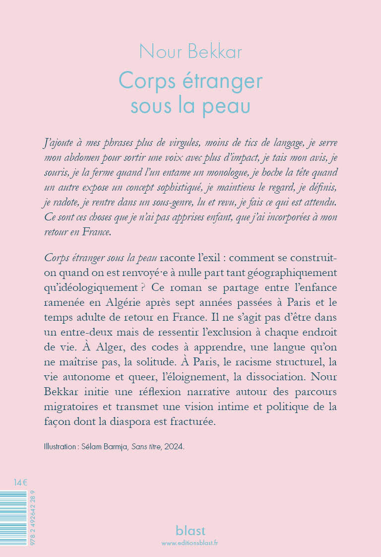 Corps étranger sous la peau - Nour Bekkar - BLAST