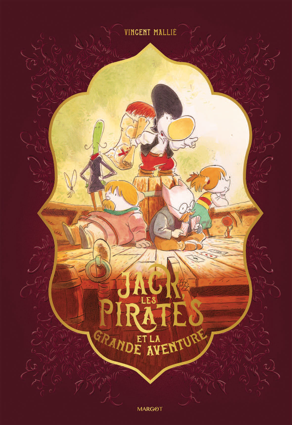 Jack, les pirates et la grande aventure -  Mallié Vincent, Vincent Mallié - MARGOT