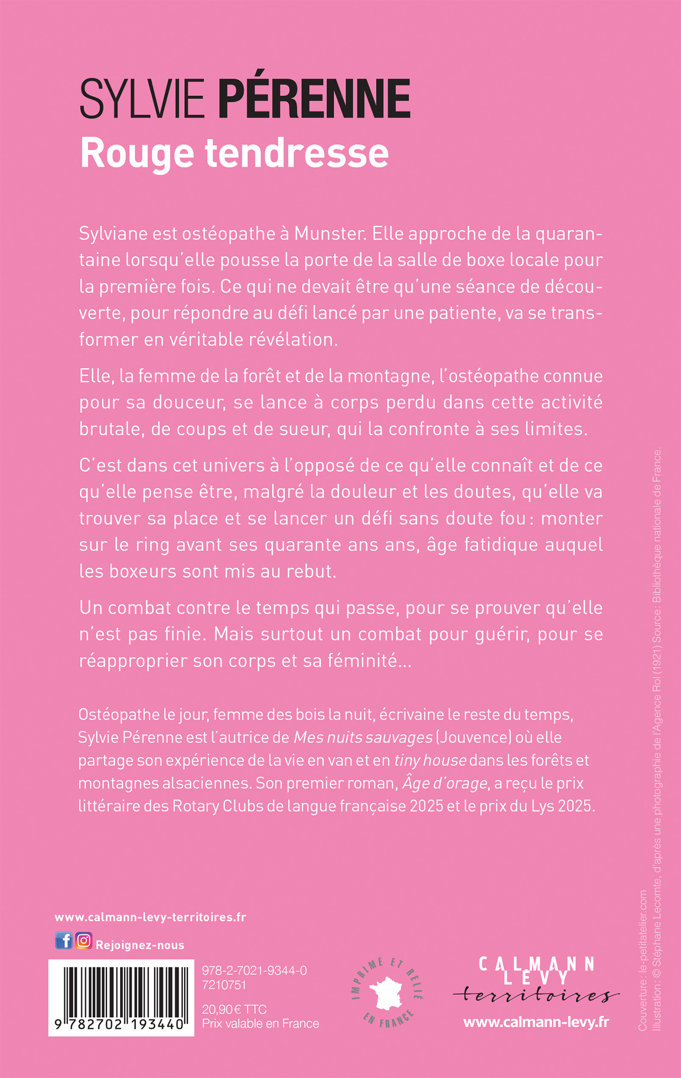 Rouge tendresse - Sylvie Pérenne - CALMANN-LEVY