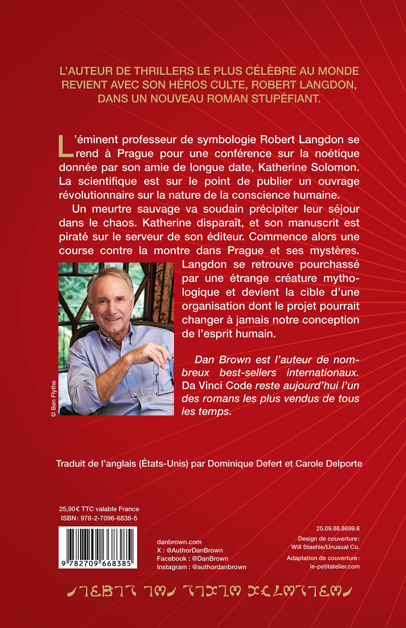 Le secret des secrets - Dan Brown - LATTES