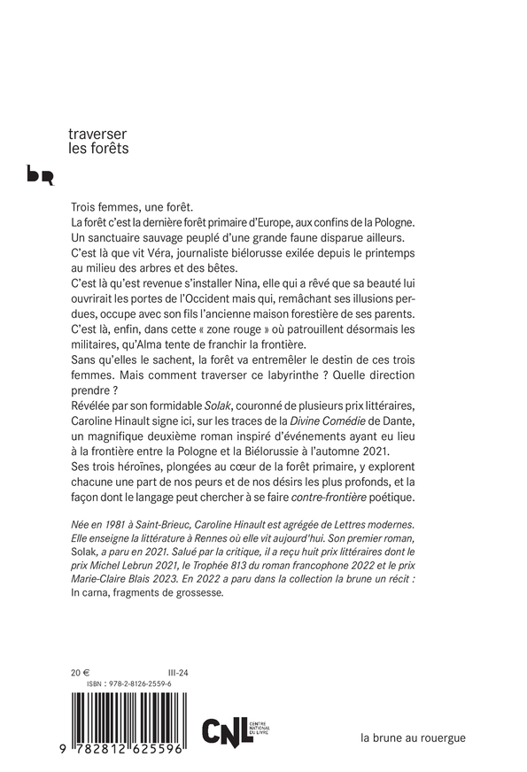 Traverser les forêts - Caroline Hinault - ROUERGUE