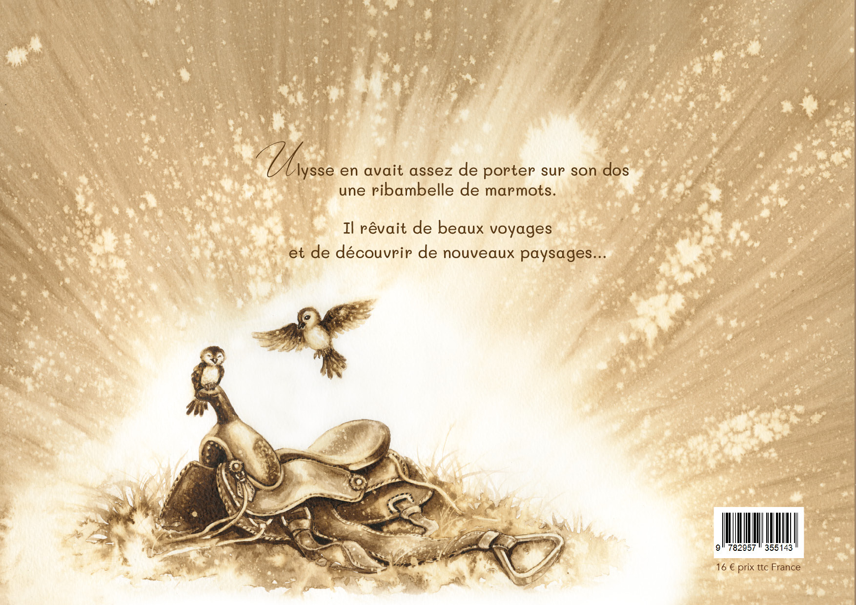 Ulysse rêvait de beaux voyages - Birgit Offroy - COULEUR CORBEAU