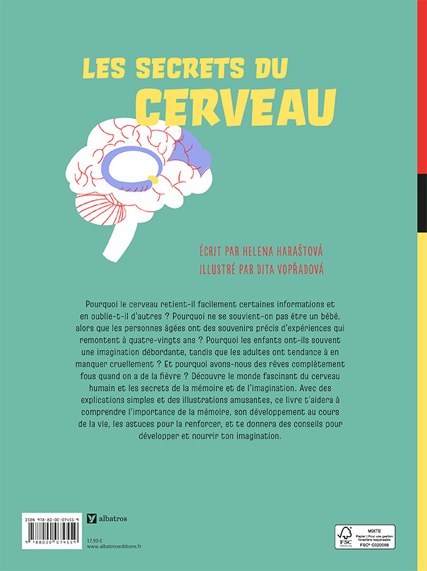 Les secrets du cerveau - Helena Harastova - ALBATROS