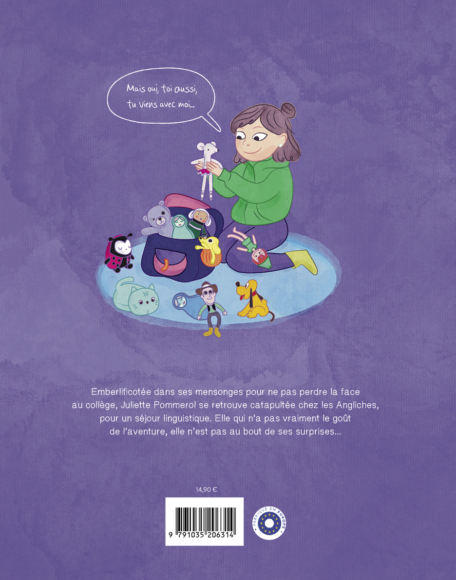 BD Juliette Pommerol chez les Angliches - Valentine Goby - THIERRY MAGNIER