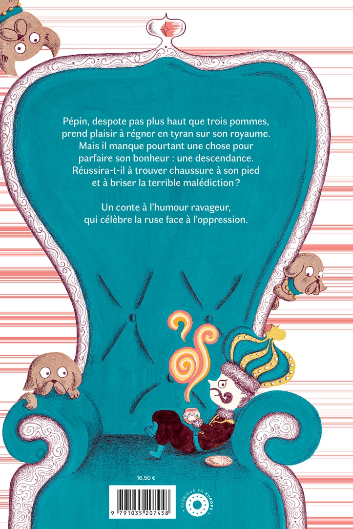 La malédiction du royaume de Pépin - Florie Briand - THIERRY MAGNIER