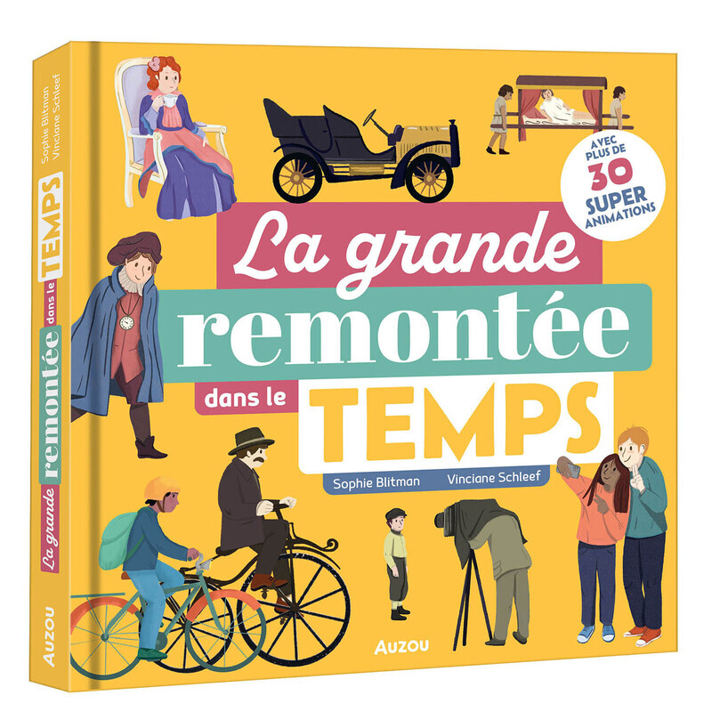 La grande remontée dans le temps - Sophie Blitman - AUZOU