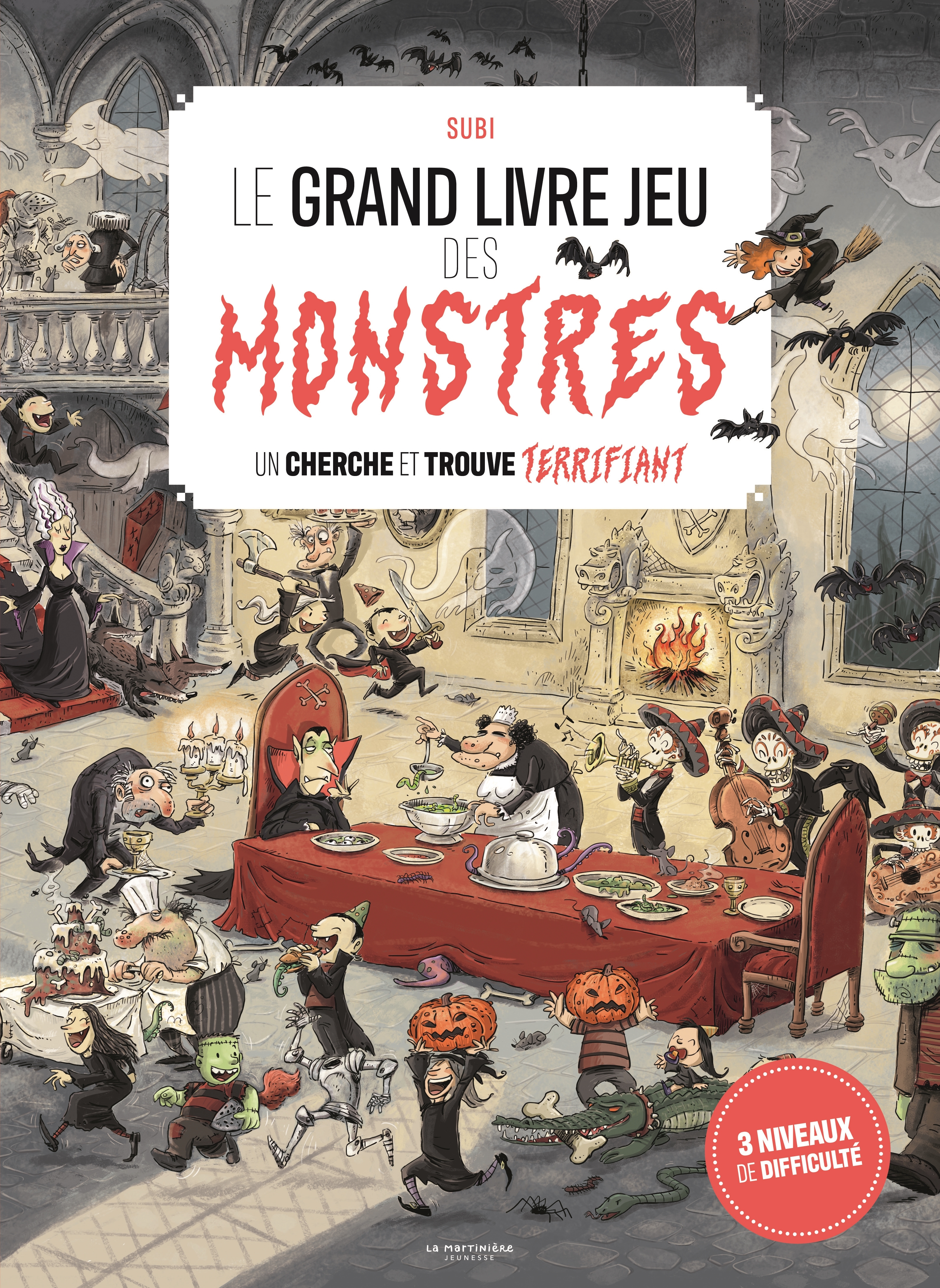 Le Grand livre jeu des monstres - Joan Subirana - MARTINIERE J