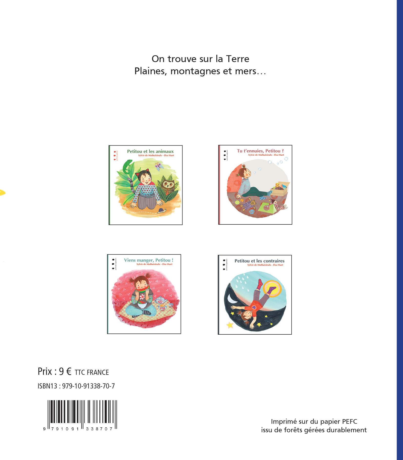 Petitou sur la Terre - Sylvie De Mathuisieulx - POINTS SUSPENSI