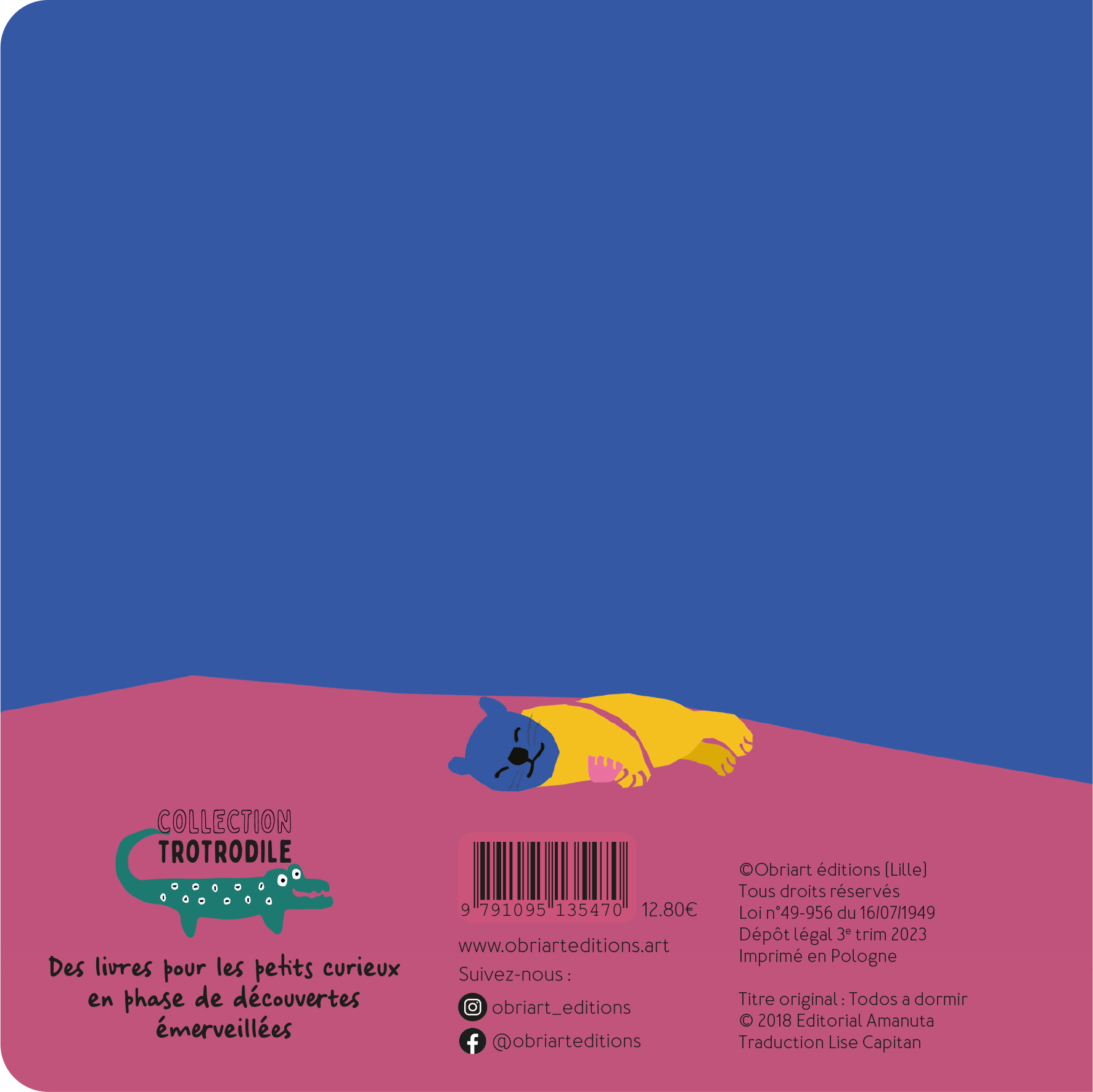 TOUS AU DODO -  YAEL FRANKEL - OBRIART