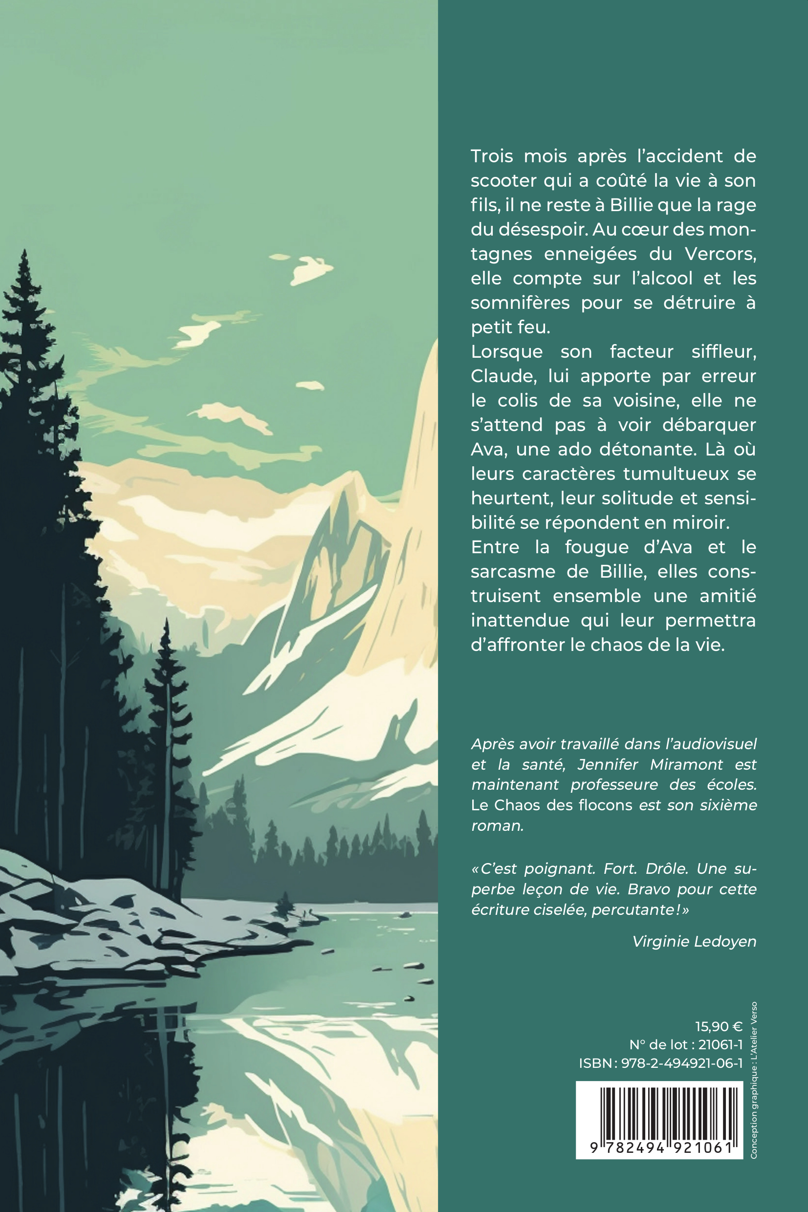 Le Chaos des flocons - Jennifer Miramont - PERSEPHONE