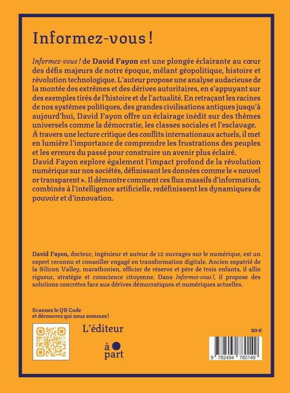 Informez-vous ! - David Fayon - EDITEUR A PART