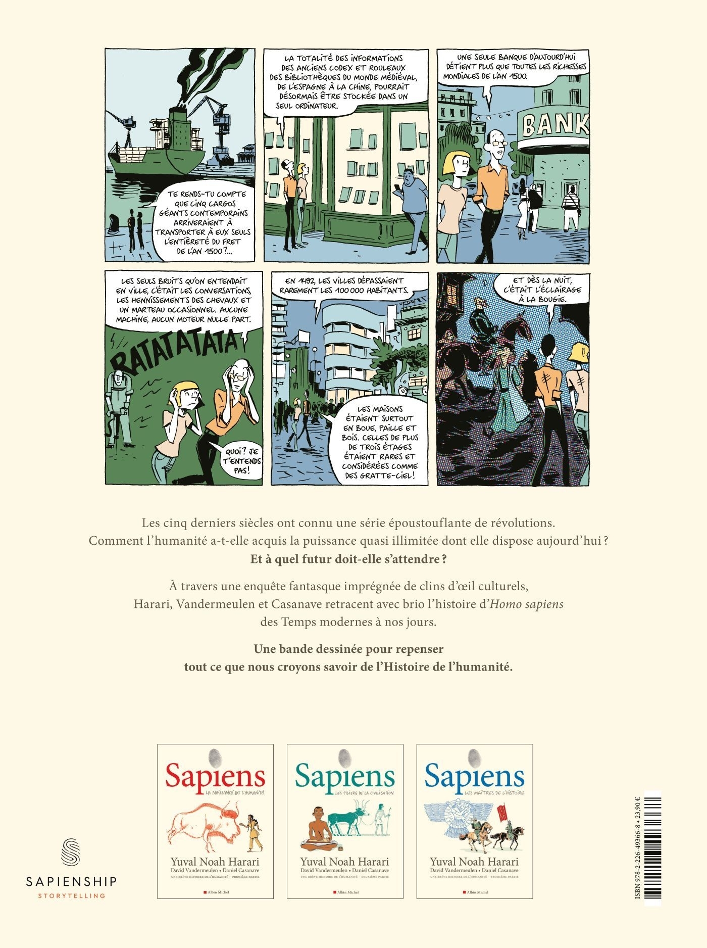 Sapiens - tome 4 (BD) - Yuval Noah Harari, David Vandermeulen - ALBIN MICHEL
