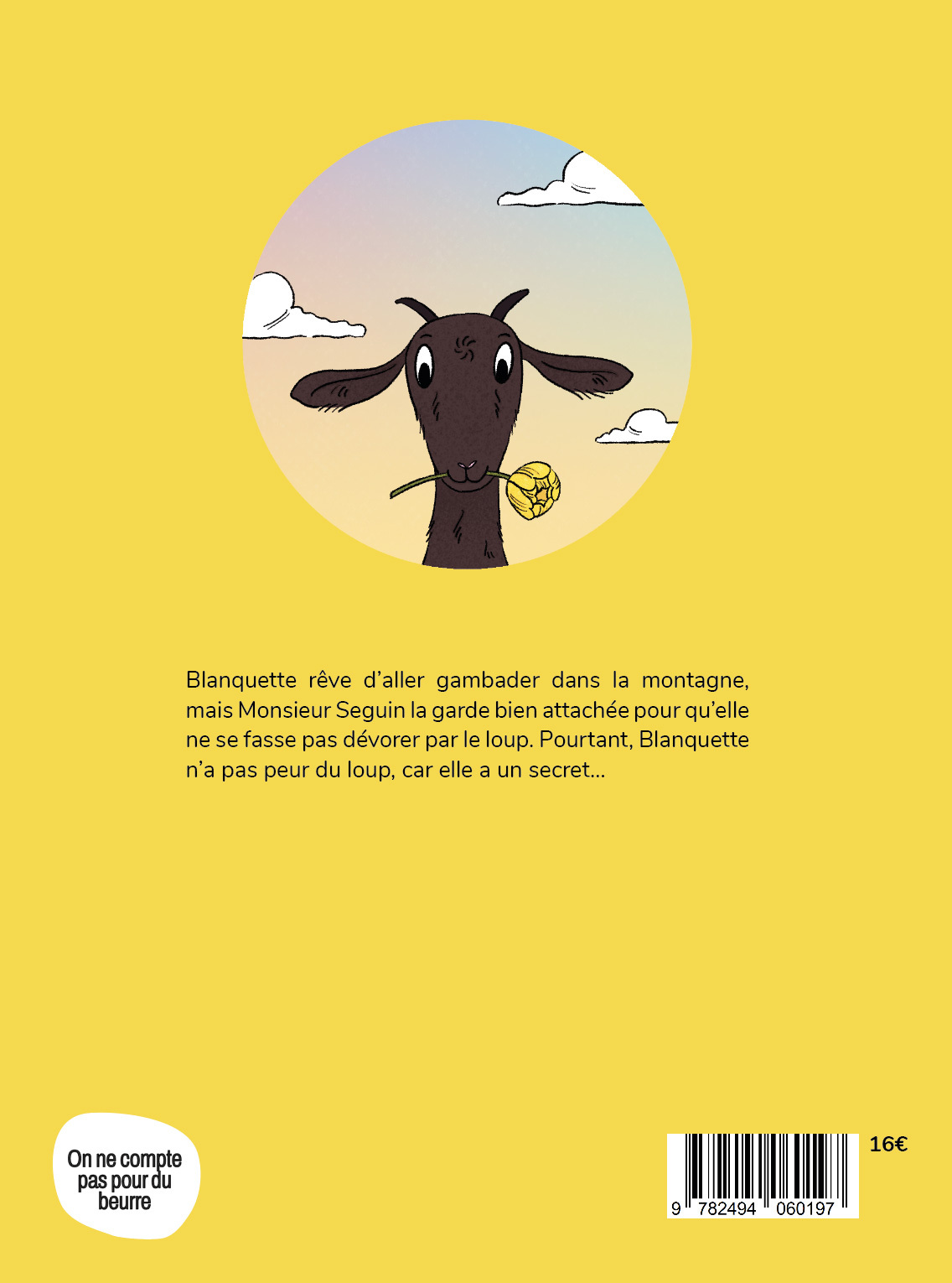 Bye Bye Monsieur Seguin - Anne Dory - POUR DU BEURRE