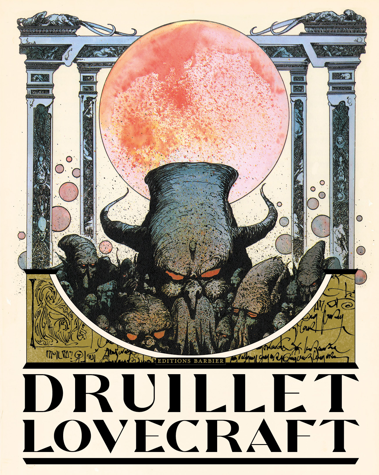 Druillet - Lovecraft - Philippe Druillet, Howard Phillips Lovecraft - BARBIER