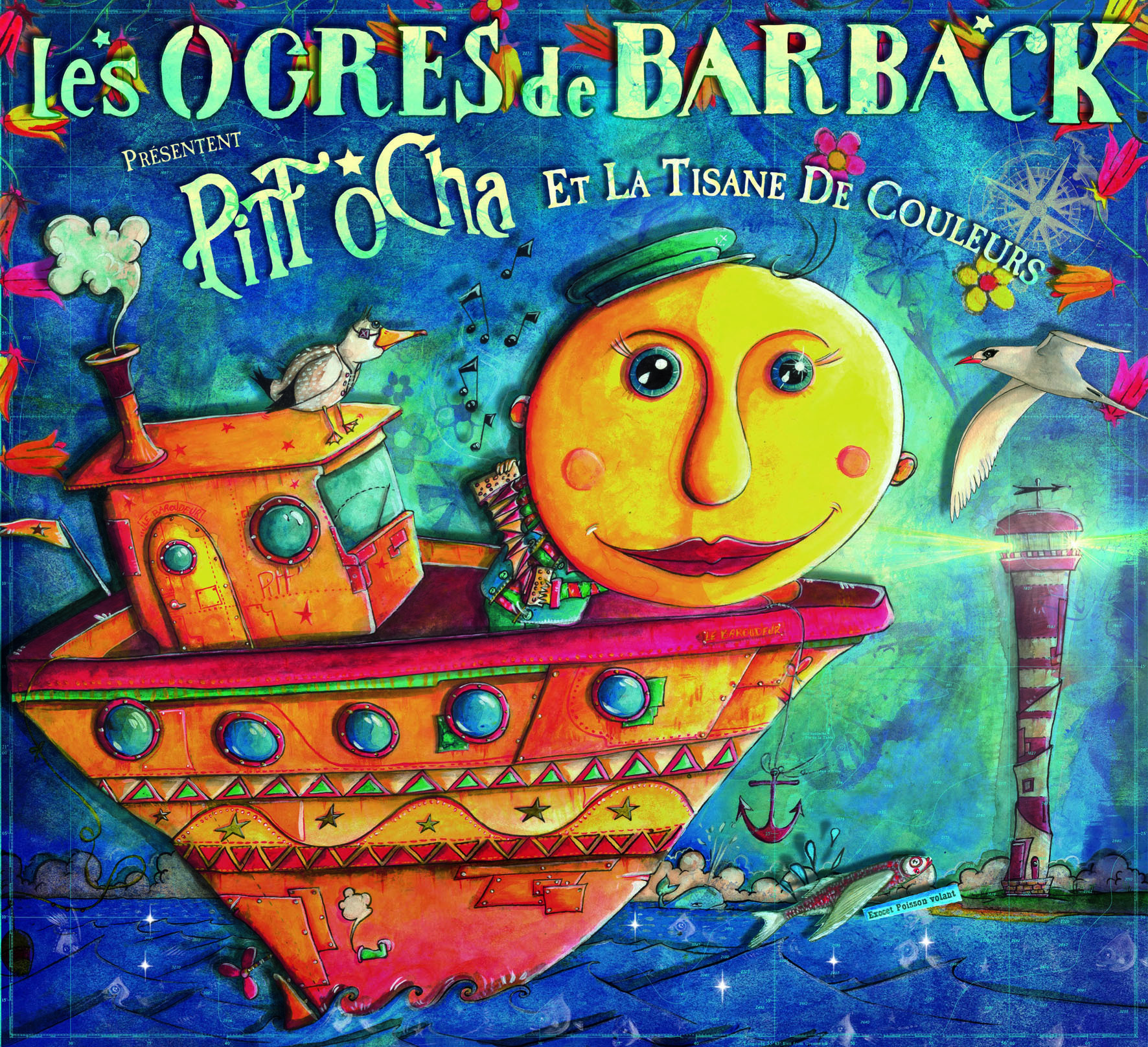 Pitt Ocha et la tisane de couleurs - Les Ogres de barback - IRFAN LE LABEL