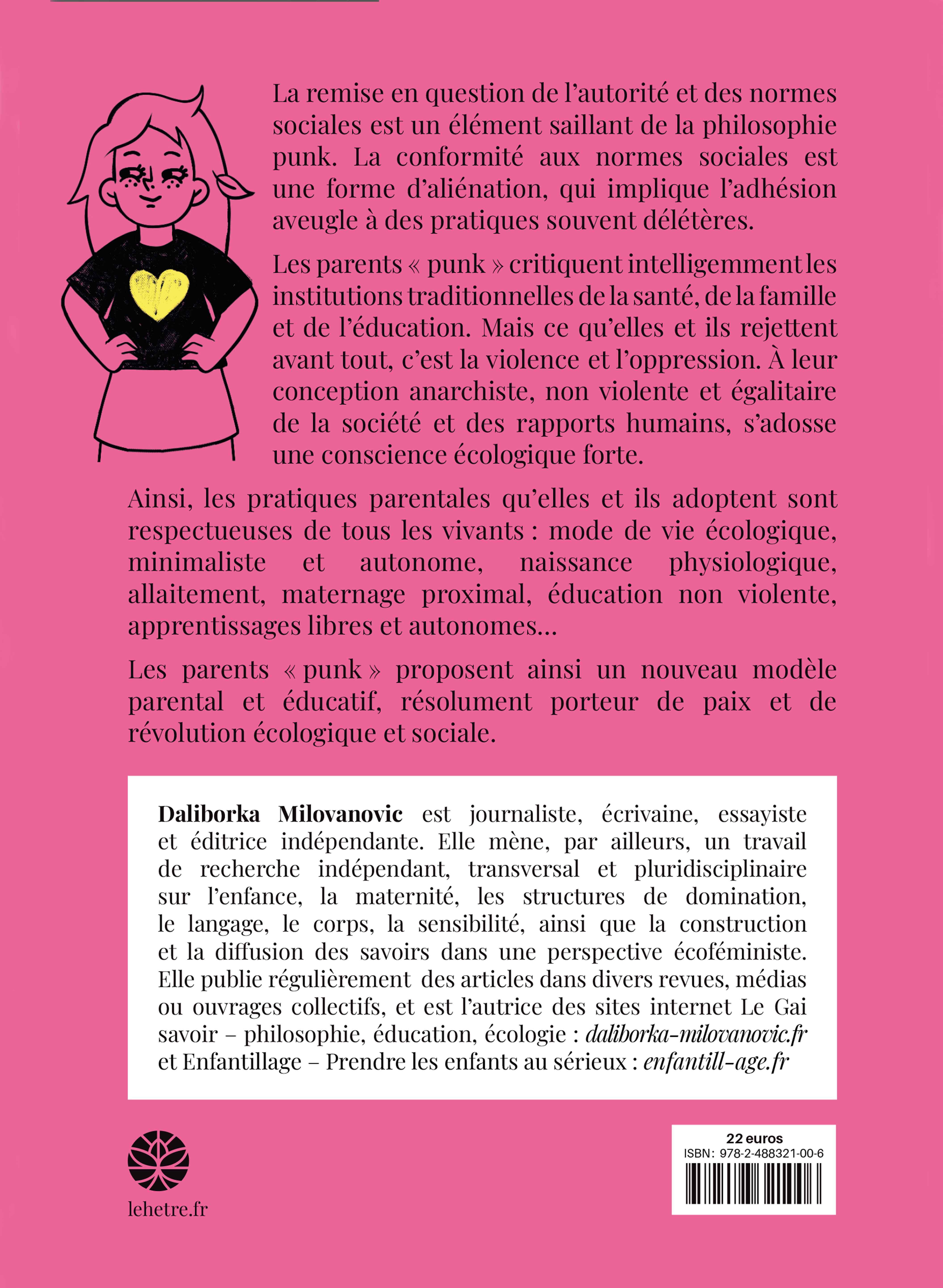 Punk Parenting - Daliborka Milovanovic - LE HETRE