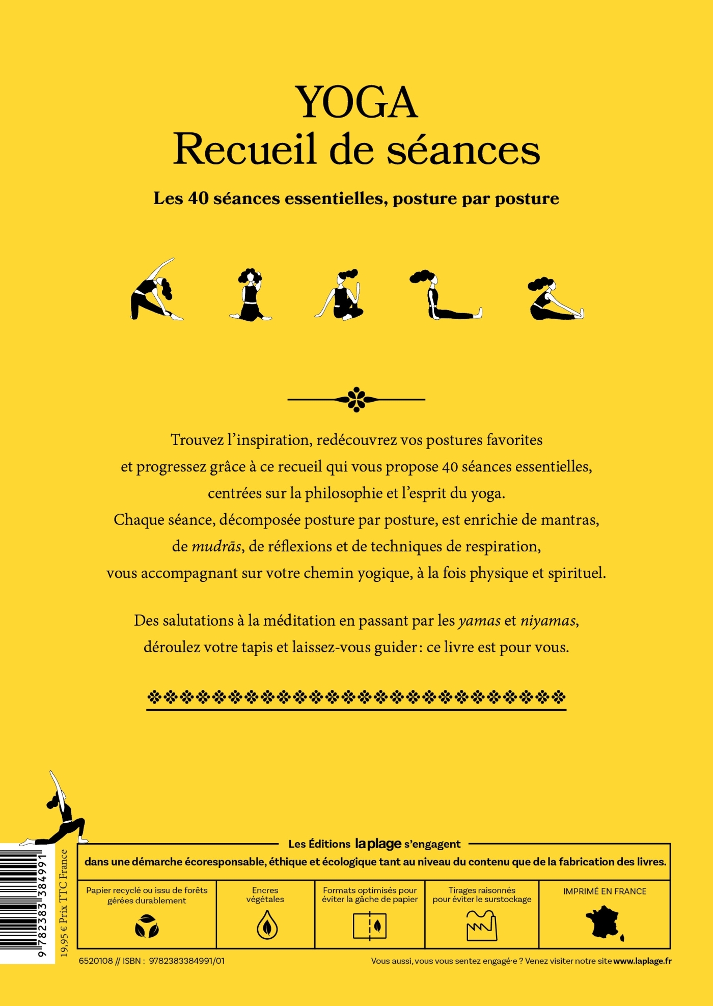 Yoga - Recueil de séances - Clémentine Erpicum - LA PLAGE