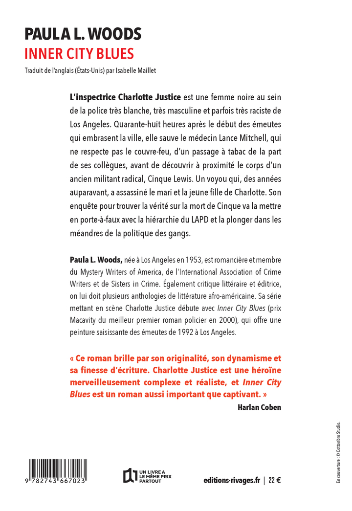 INNER CITY BLUES - Paula L. Woods - RIVAGES