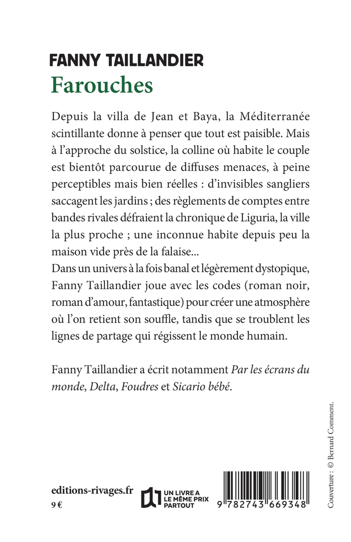Farouches - Fanny Taillandier - RIVAGES