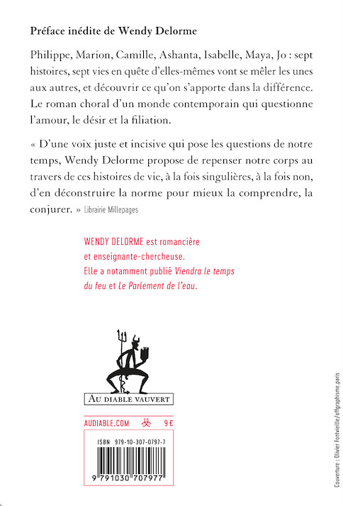 Le corps est une chimère - Wendy Delorme - DIABLE VAUVERT
