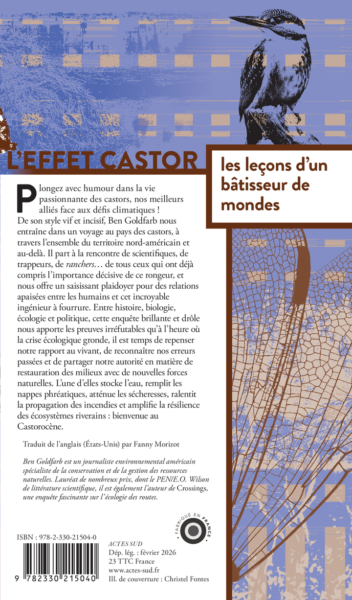 L'effet castor - Ben Goldfarb, Baptiste Morizot - ACTES SUD