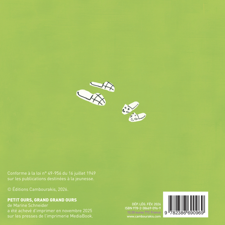 Petit ours, Grand grand ours - Marine Schneider - CAMBOURAKIS